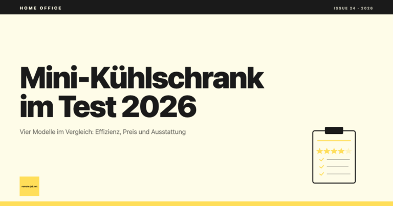 remote-job.net: Mini-Kühlschrank A+++: Diese vier Modelle sind (wirklich) energieeffizient