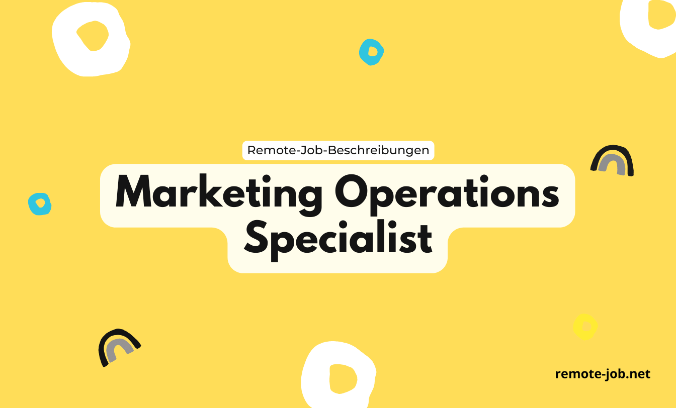 Marketing Operations Manager