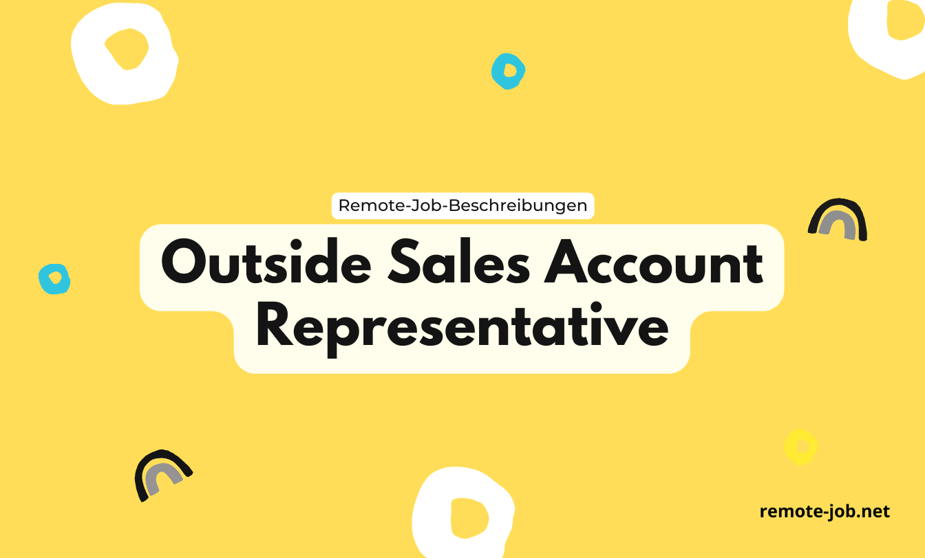Outside Sales Account Manager