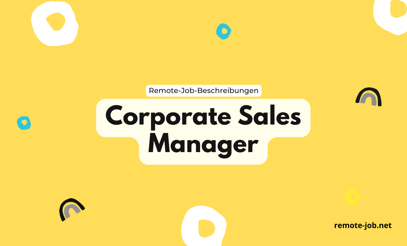 Corporate Account Manager