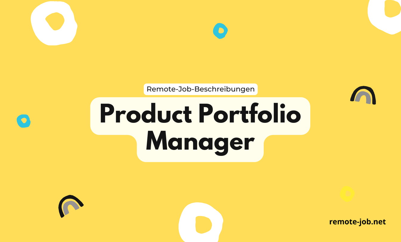 Product Portfolio Manager