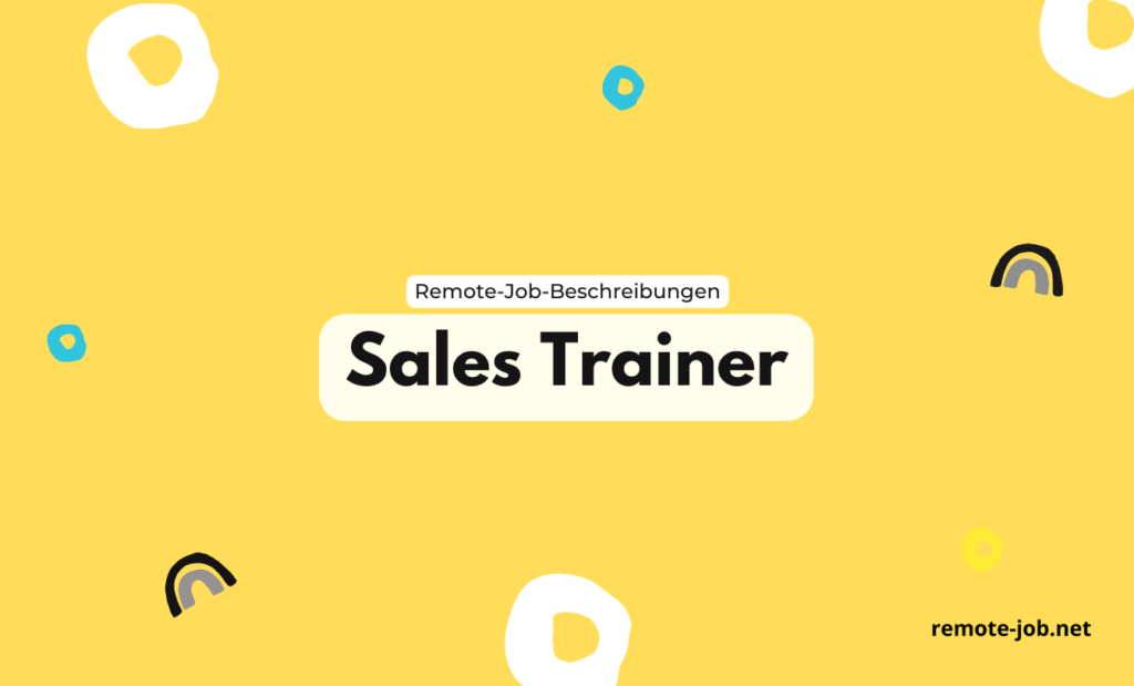 Sales Trainer: Aufgaben, Gehalt und Ausbildung [2023]