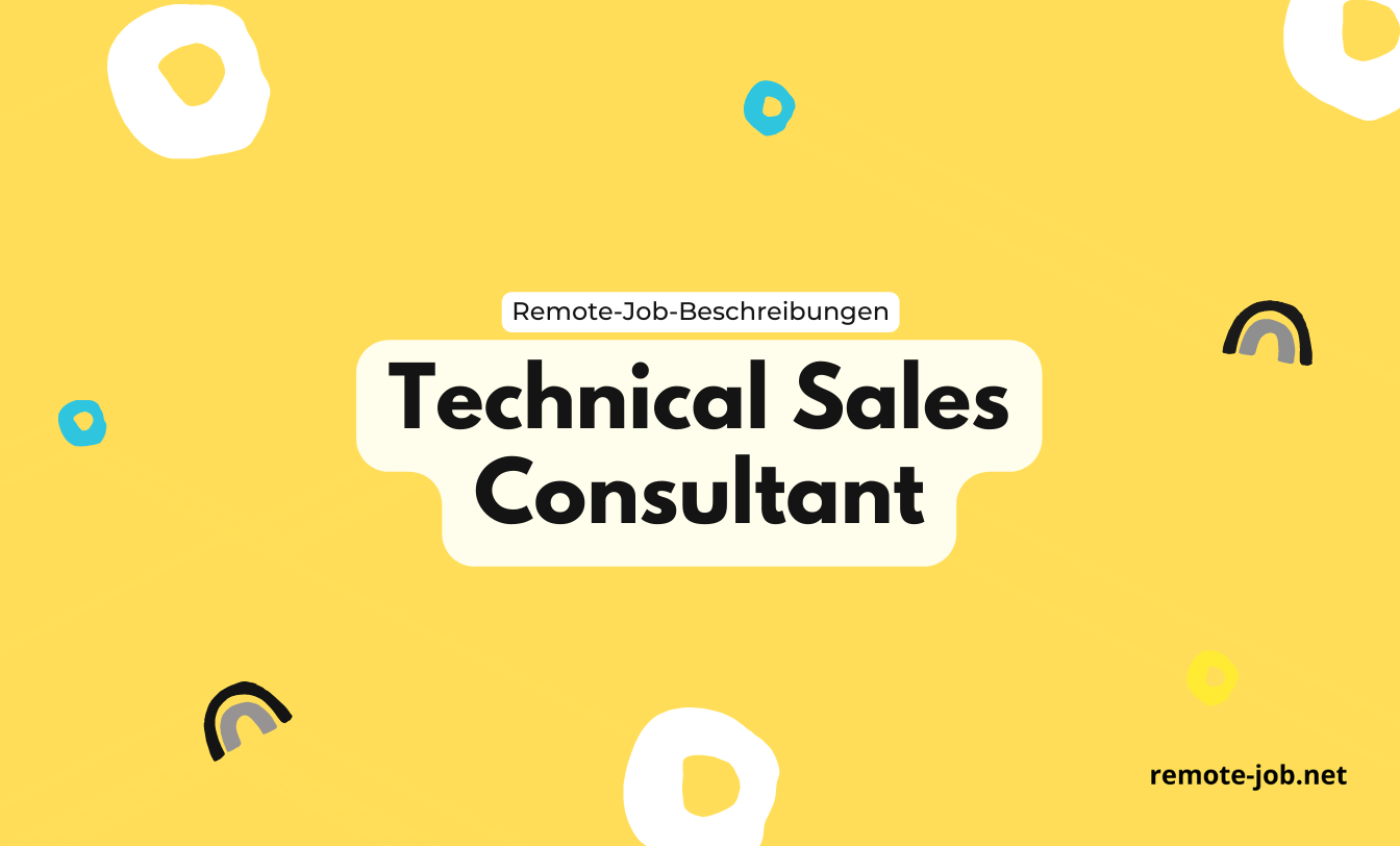 Technical Sales Consultant