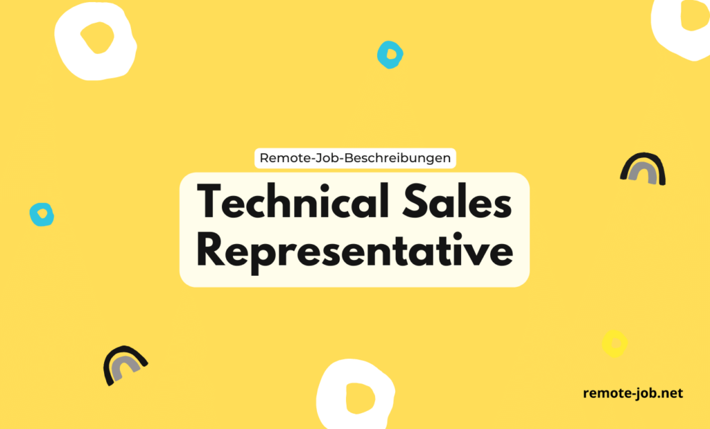 Technical Sales Representative: Aufgaben, Gehalt und Ausbildung [2023]