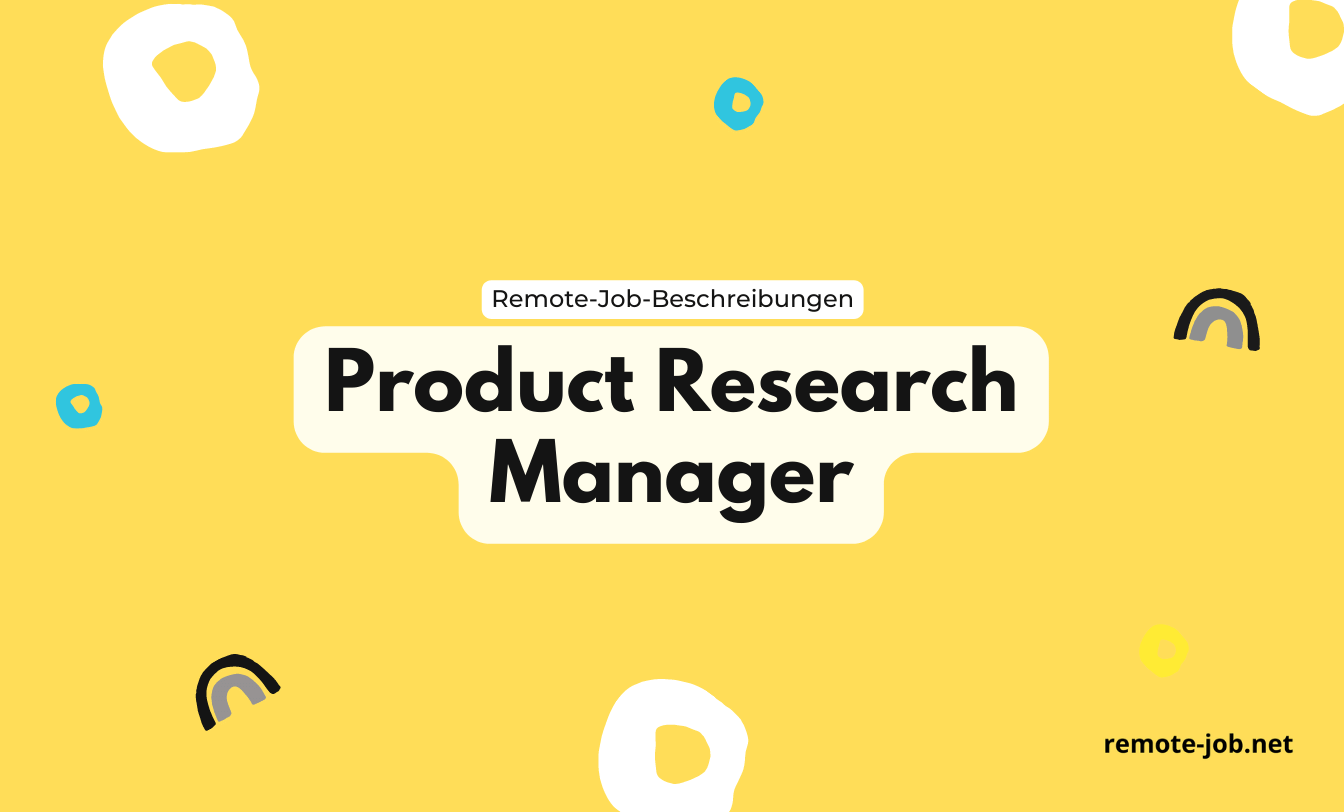 Product Research Manager