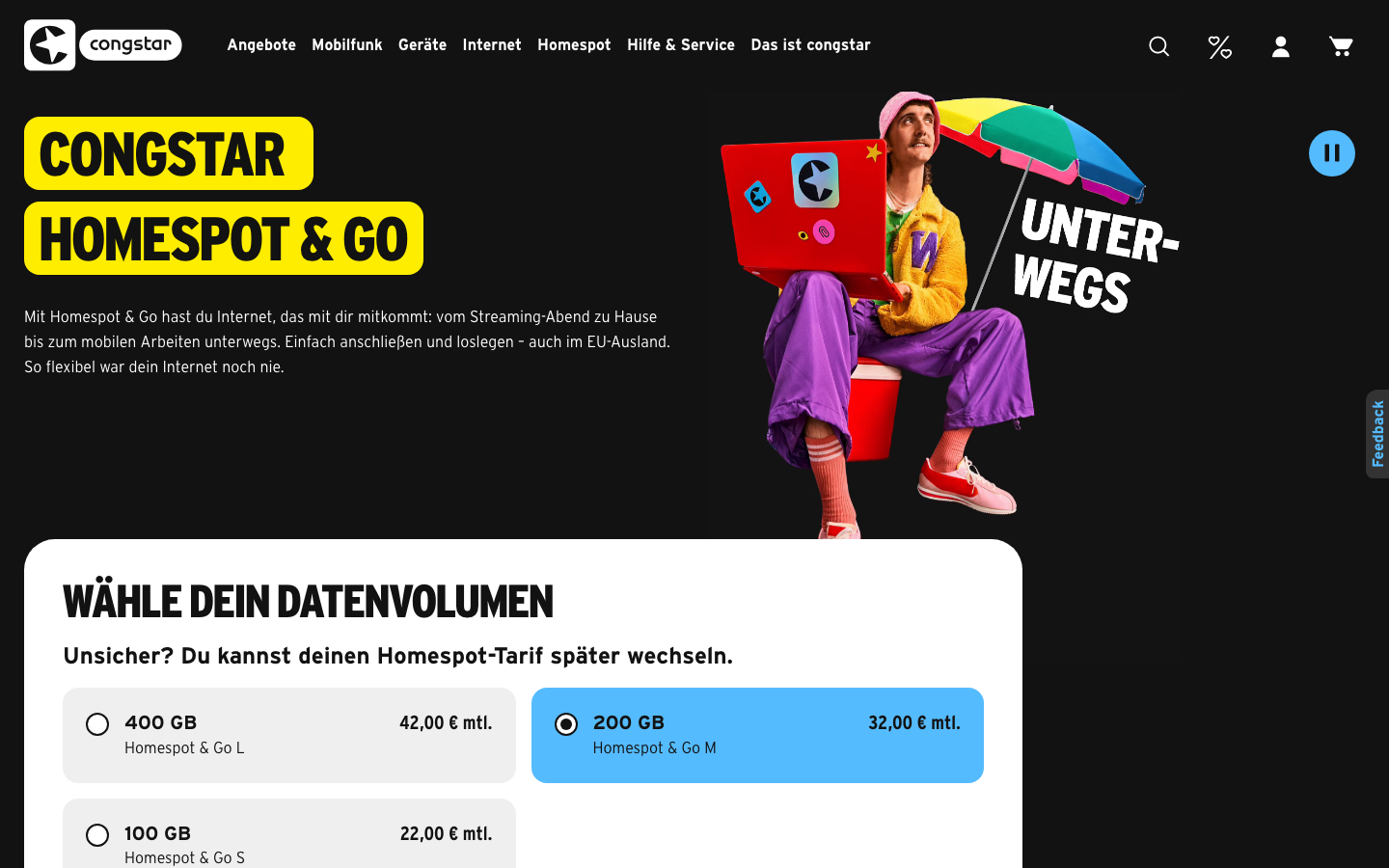 Congstar Homespot – preisgünstige GigaCube Alternative im Telekom-Netz