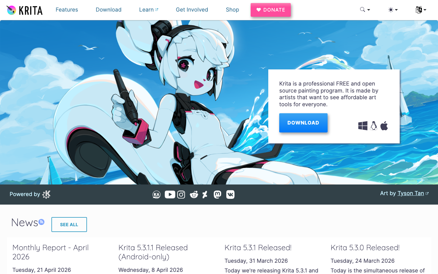 Krita – kostenlose Photoshop Alternative zum Zeichnen