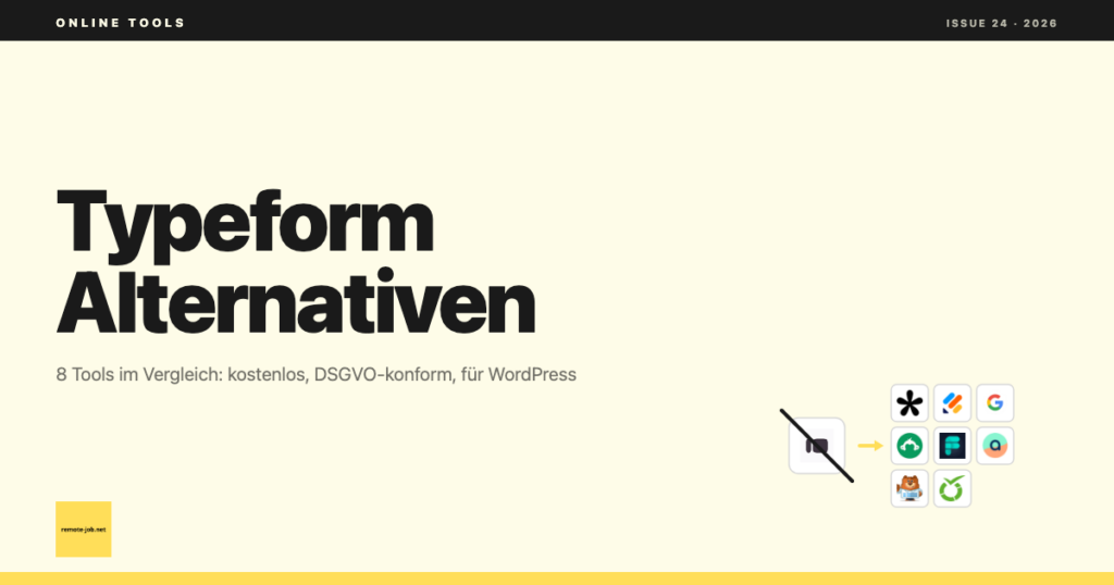 Typeform Alternative 2026: 8 Online-Umfrage-Tools im Vergleich