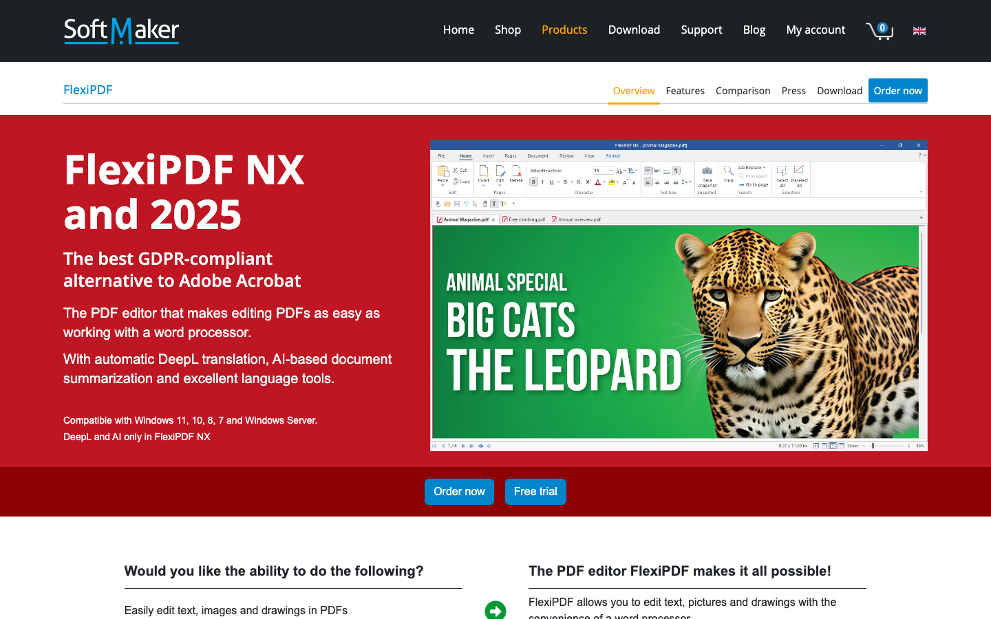 FlexiPDF von SoftMaker - Deutsche Adobe Acrobat Alternative