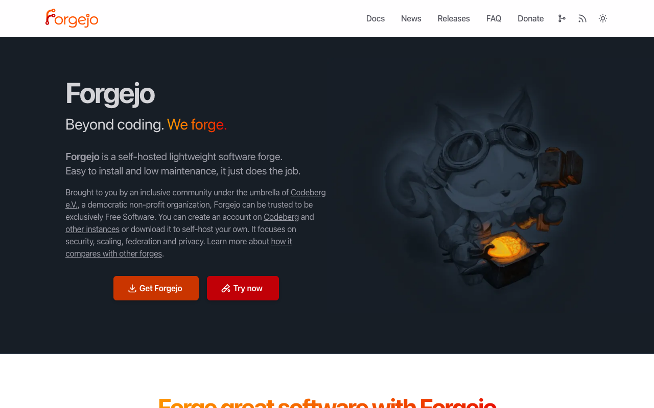 6. Forgejo als GitHub-Alternative