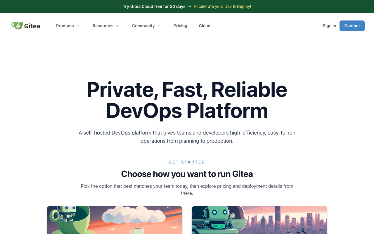 3. Gitea als GitHub-Alternative