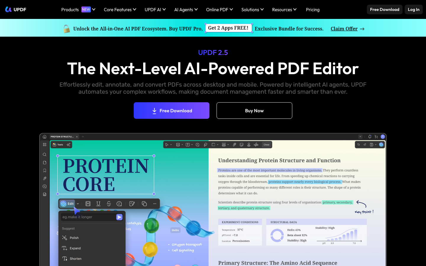 UPDF - Plattformübergreifender PDF-Editor für Windows, Mac, iOS und Android