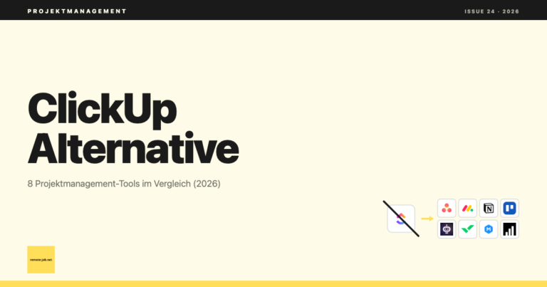 ClickUp Alternative: 8 Projektmanagement-Tools im Vergleich
