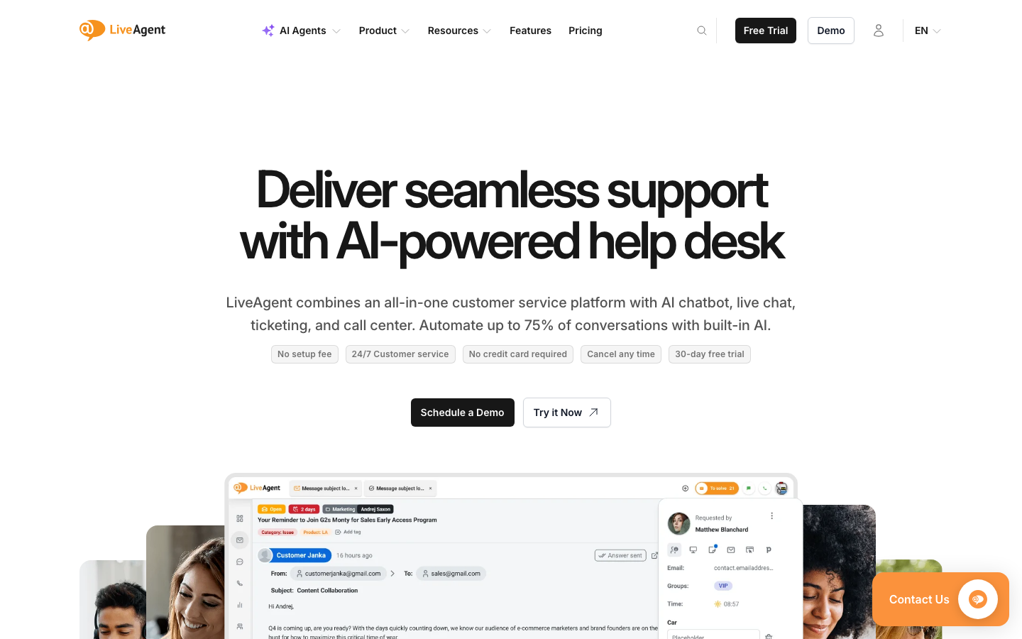 LiveAgent - Freshdesk Alternative