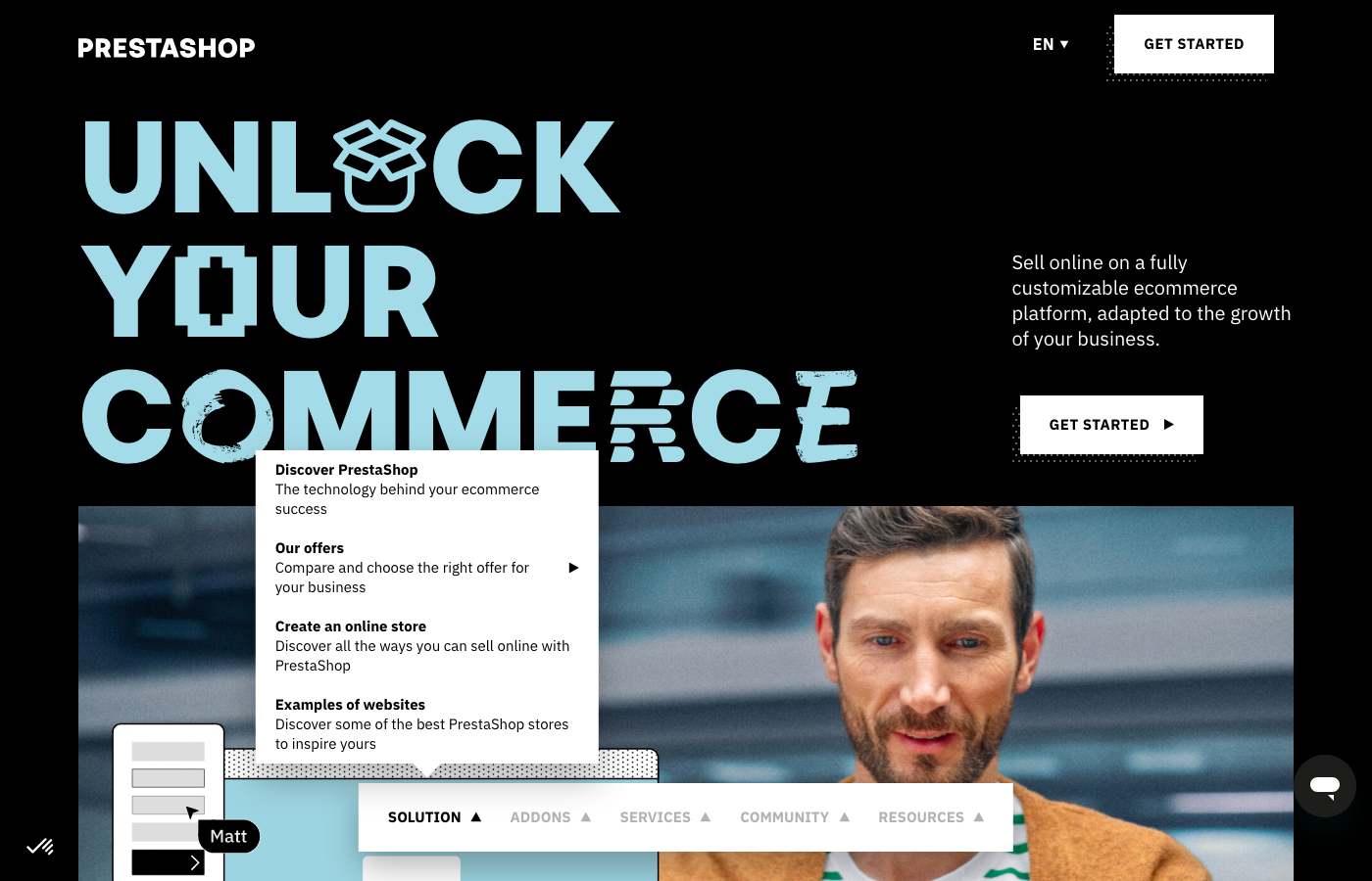 PrestaShop Homepage - Europäische Open-Source Shopify Alternative