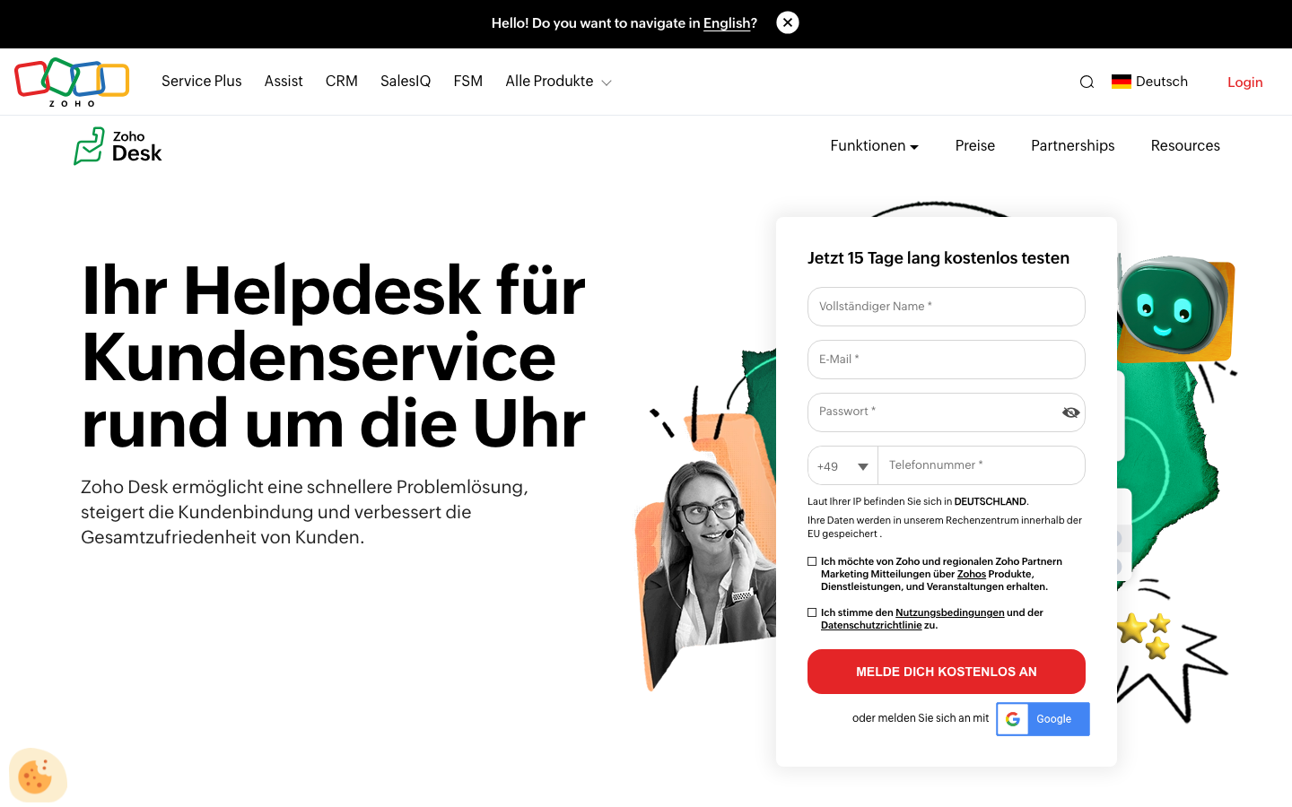 Zoho Desk - Freshdesk Alternative