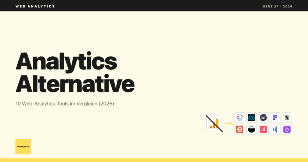 Google Analytics Alternative 2026: 10 Web-Analytics-Tools