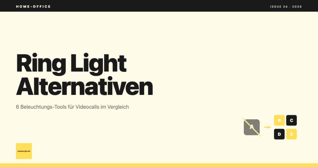 Ring Light Alternative 2026: 6 Beleuchtungs-Tools im Vergleich