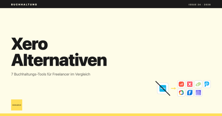 Xero Alternativen: 7 Buchhaltungs-Tools für Freelancer im Vergleich