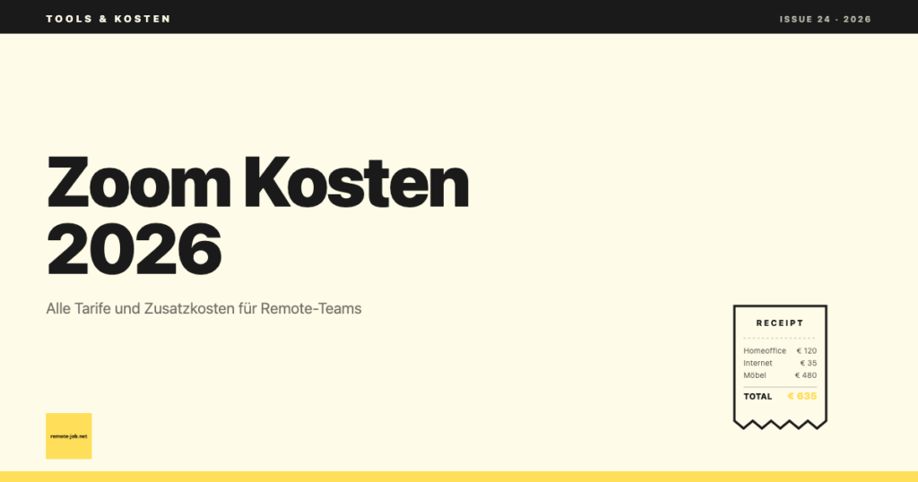 Zoom Kosten 2026: Alle Tarife für Teams